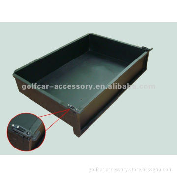 Golf cart steel utility box